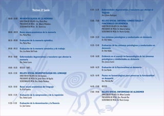 Programa Demencia 2014