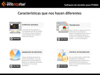 Características que nos hacen diferentes
 