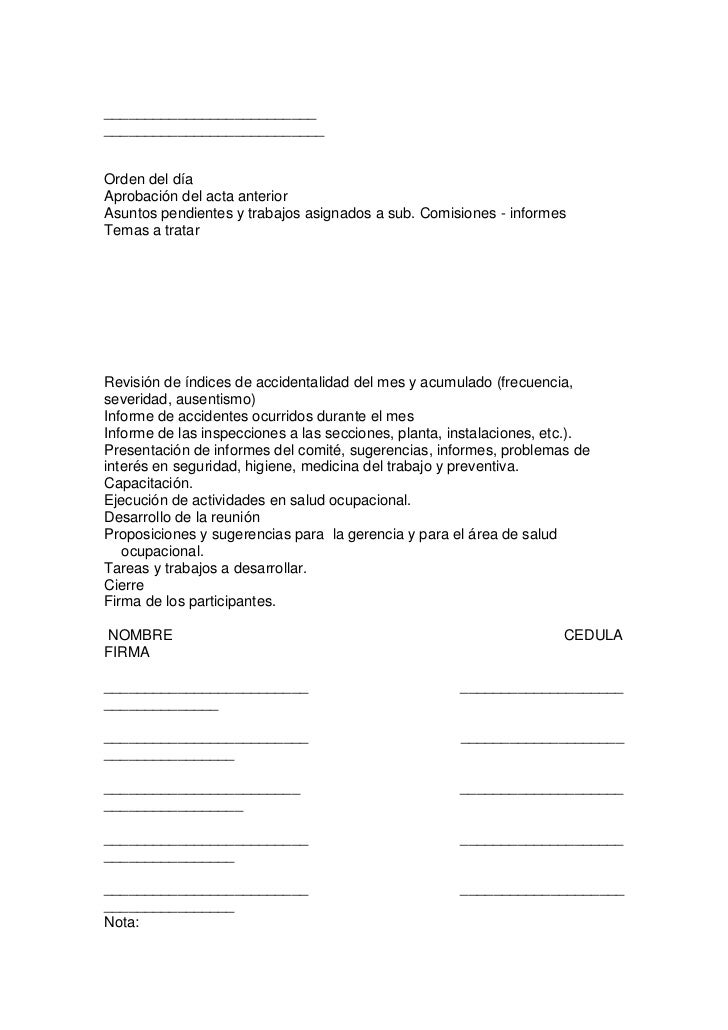 Programa de salud ocupacional empresa de tranportes