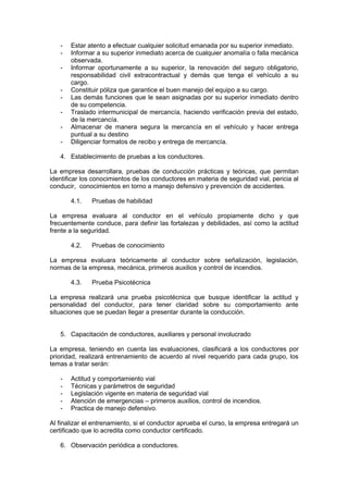 Programa de seguridad vial