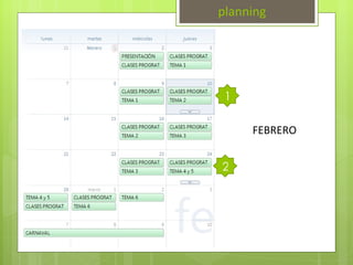 planning FEBRERO 2 1 