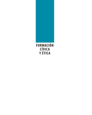 FORMACIÓN
  CÍVICA
  Y ÉTICA
 
