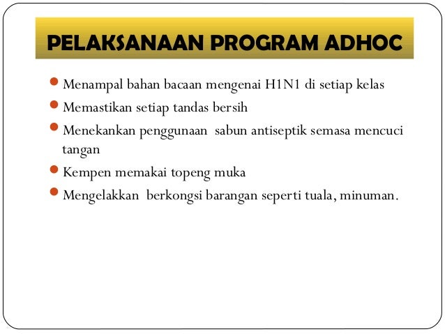 PROGRAM ADHOC/PROSTAR