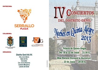 Programa distrito genil_junio_2013 Granada