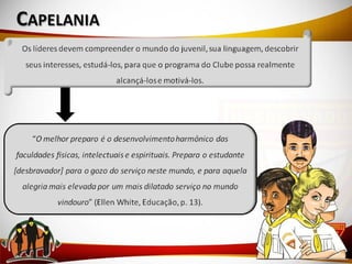 Programa do clube capelania