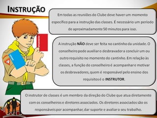 Programa do clube classes