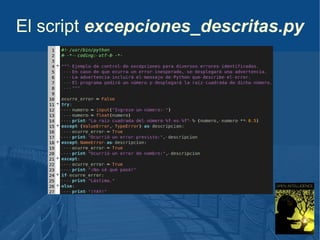 El script excepciones_descritas.py

 