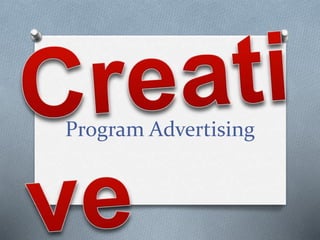 Program Advertising
 