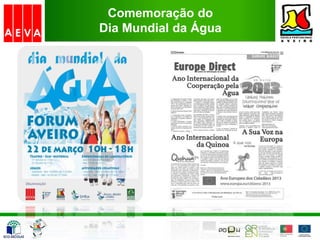 Comemoração do
Dia Mundial da Água
 