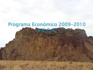 Programa Económico 2009-2010 B.C.C.R. 