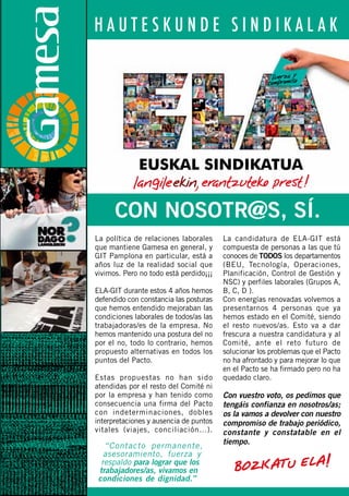 Programa ela elecciones 2011