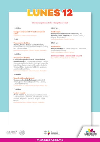 Programa FENALM 2018