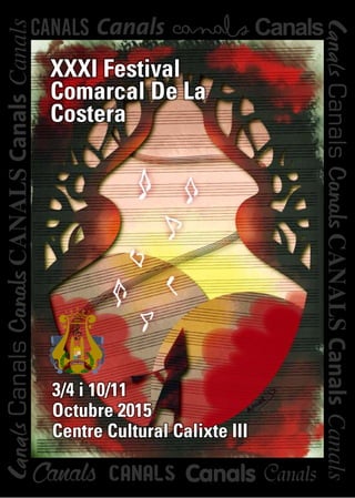 Programa festival comarcal 2015