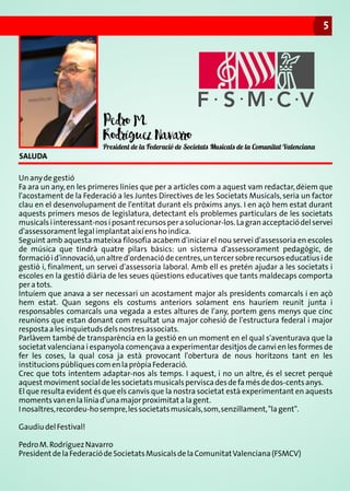 Programa festival comarcal 2015