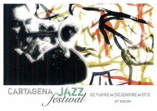 Programa Festival de Jazz CARTAGENA2012