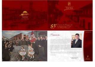 Programa oficial por aniversario de Tacna 2012