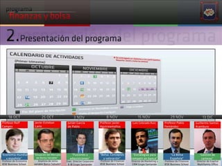 Programa de finanzas y bolsa 