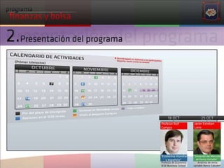 Programa de finanzas y bolsa 