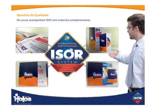 Após o Módulo I Básico, você poderá optar em
aprofundar e prosseguir seus estudos com o Módulo II
Master e depois o Módulo III Advanced.
 