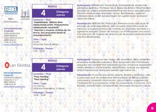 Programa foro emakunde