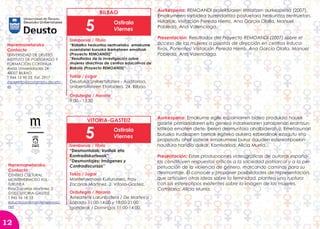 Programa foro emakunde