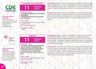 Programa foro emakunde