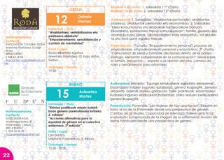 Programa foro emakunde