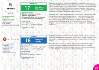 Programa foro emakunde