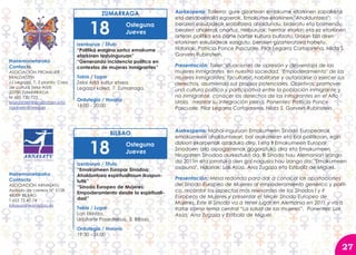 Programa foro emakunde