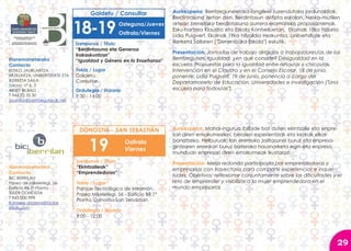 Programa foro emakunde