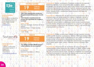 Programa foro emakunde