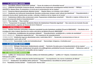 Programa foro emakunde