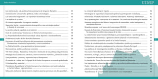 Índice temático



       Los intelectuales y la política. Cincuentenario de Gregorio Marañón                                                                                                                                                                                 35   La crisis de la Justicia en España ..........................................................................................................................................................                                                42
       Comunicación y desarrollo: políticas, redes y tecnologías ..............................................................................                                                                                                            35   Estrategias de seguridad: cooperación policial y participación ciudadana .............................                                                                                                                                       42
                                                                                                                                                                                                          .............................................



       Las soluciones registrales a la coyuntura económica actual                                                                                                                                                                                          36   Evaluación, resultados escolares y sistemas educativos. Análisis y alternativas .............                                                                                                                                                42
       Las huellas de la crisis                                                                                                                                                                                                                            37   De la primera plana a un rincón de la memoria. Los conflictos olvidados y los medios                                                                                                                                                         42
                                                                                                                                                                               ........................................................................



       El crimen organizado. Un negocio rentable ..........................................................................................................................                                                                                37   Sistemas energéticos del futuro: integración de renovables, redes inteligentes y
                                                                ........................................................................................................................................................................................



       Seguridad Social y envejecimiento demográfico: una estrategia gradual                                                                                                                                                                                       movilidad eléctrica ...........................................................................................................................................................................................                           43
         y flexible de reformas ...................................................................................................................................................................................                                        37   Branding regional en el marco de la estrategia UE2020                                                                                                                                                                                        43
       La acción cultural española en el exterior                                                                                                                                                                                                          38   Escuela de Nutrición «Francisco Grande Covián». Innovación y salud.
                                                                                                                                                                                                                                                                                                                                                                                                                     ....................................................................................



       Ciclo de conferencias. Tendencias en Historia Contemporánea ...............................................................                                                                                                                         38     Su impacto en las diferentes etapas de la vida ..........................................................................................................                                                                                  43
                                                                                                                         ..............................................................................................................................



       La Propiedad industrial en la sociedad: salud, deportes y medioambiente ............................                                                                                                                                                38   La subjetividad: aspectos neurobiológicos, psico(pato)lógicos y autobiográficos ........                                                                                                                                                     44

       Problemas actuales de los derechos humanos .................................................................................................................                                                                                        38   Administración electrónica y gobierno abierto (Open & e-Government) ..................................                                                                                                                                       44

       Encuentro Ernest Lluch-Historia del pensamiento económico.                                                                                                                                                                                               Crisis económica y derecho penal en la Unión Europea                                                                                                                                                                                         44
12                                                                                                                                                                                                                                                                                                                                                                                                                                                                                                                13

         Pensamiento económico keynesiano y crisis económicas ........................................................................                                                                                                                     39   Política de rehabilitación de viviendas. Problemática jurídica y económica .........................                                                                                                                                         45
                                                                                                                                                                                                                                                                                                                                                                                                                    .....................................................................................



       La Policía Científica y su aportación al proceso penal ...........................................................................................                                                                                                  39   Posiberismo: un nuevo paradigma en las relaciones España-Portugal .........................................                                                                                                                                  45
       Iberoamérica: política, cultura y economía                                                                                                                                                                                                          39   Las políticas de investigación científica en Europa y en España .............................................................                                                                                                                45
       VIII Foro Cultura y Naturaleza. Evolución e involución de las políticas de patrimonio                                                                                                                                                               40   Una nueva Unión Europea: balance de la Presidencia Española 2010 ...........................................                                                                                                                                 46
                                                                                                                             ..........................................................................................................................



       Patología dual: conductas adictivas y otros trastornos mentales. ¿Ciencia o ficción?                                                                                                                                                                40   Economía, ecología y ética. Caminos de desarrollo contra la pobreza                                                                                                                                                                          47
       Cine prohibido. Censura y represión bajo el franquismo ..................................................................................                                                                                                           40   La expedición Malaspina-Bustamante comparada (1789-2010) ...........................................................                                                                                                                         47
                                                                                                                                                                                                                                                                                                                                                                                                                                                              ...........................................



       El tratado de Lisboa, año I: el papel de la Unión Europea en un mundo globalizado                                                                                                                                                                   41   La función del Tercer Sector ante los retos del Estado del Bienestar                                                                                                                                                                         47
       Cristalografía y sociedad .................................................................................................................................................................................                                         41   Las leguminosas: alimentación saludable y agricultura ambientalmente respetuosa                                                                                                                                                              47
                                                                                                                                                                                                                                                                                                                                                                                                                                                           ..............................................



       Presidencia Española de la Unión Europea y las relaciones con América Latina                                                                                                                                                                             Poder y Derecho en la Unión Europea                                                                                                                                                                                                          48
         y Caribe: balance y perspectivas ...................................................................................................................................................                                                              41   ¿Quién es Europa? Identidad e identidades europeas ...........................................................................................                                                                                               48
                                                                                                                                                                                                                                                                                                                                                                 .........................................................................................................................................



       Educación inclusiva: más y mejores empleos para las personas con discapacidad .....                                                                                                                                                                 42   Transferencia de conocimiento universitario y su complejidad                                                                                                                .............................................................    49
 