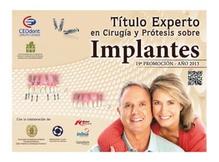 Programa general implantes 2013