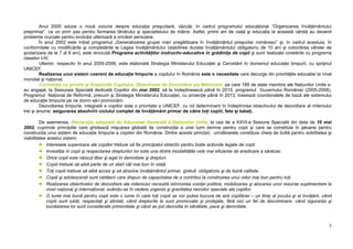 Programa Gradinita Programa gradinita | PDF
