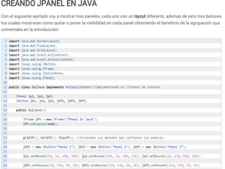 Programa java ejemplo j panel