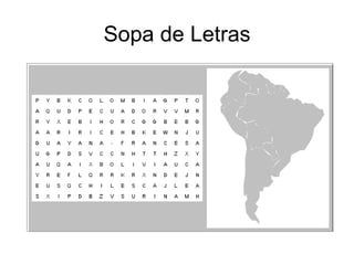 Sopa de Letras
 