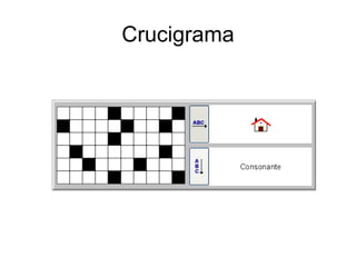 Crucigrama
 