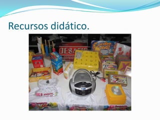 Recursos didático.
 