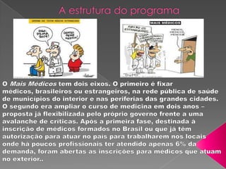 Programa mais médicos