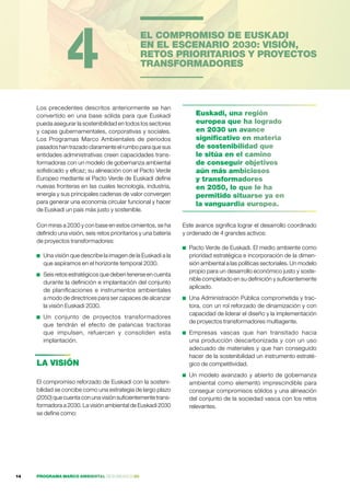Programa Marco Ambiental 2030 de Euskadi.