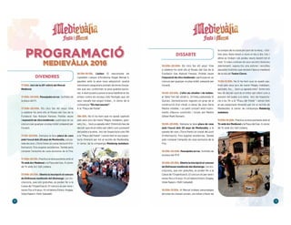 Programa Medievàlia 2016 Sabadell