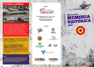 Organiza
Colaboran
Calle Yagüe de Salas, 16, 5º - 44001 Teruel
Tel. 978 612 391 - 691 670 181
www.nodo50.org/pozosdecaude
...