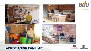 APROPIACIÓN FAMILIAR   Alcaldía de Medellín
 