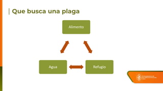 Alimento
Refugio
Agua
 