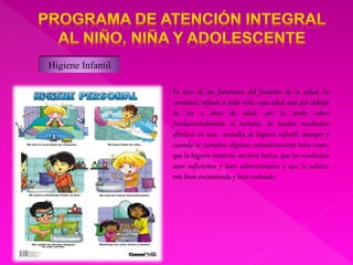 Programa nacional de atencion integral del niño, niña y adolescente | PPTX