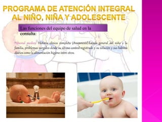 Programa nacional de atencion integral del niño, niña y adolescente | PPTX