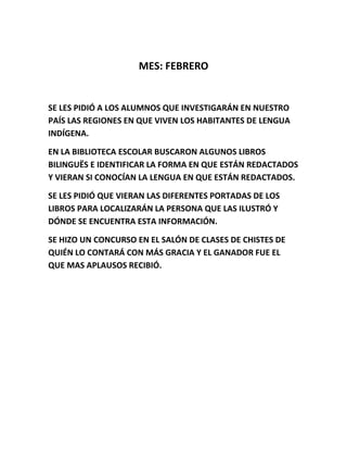 Programa nacional de lectura