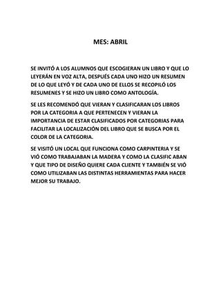 Programa nacional de lectura