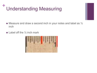 Labeled Inch Program and diagramming | PPTX